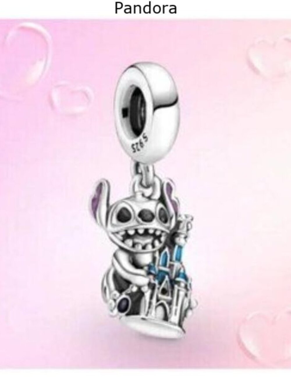 PANDORA Disney charm Lilo & Stitch Breaks the Castle